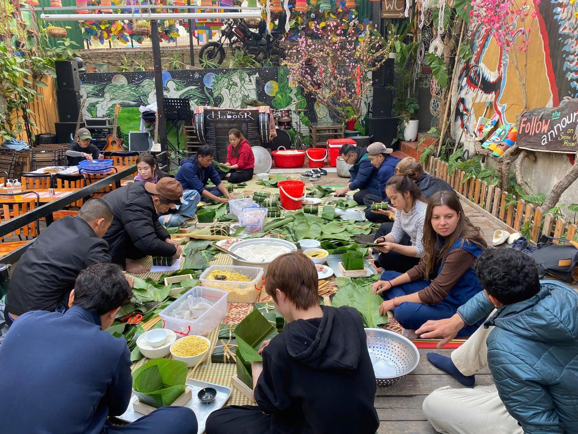 Albergue Secret Garden Cat Ba Dong Khe Sau Exterior foto
